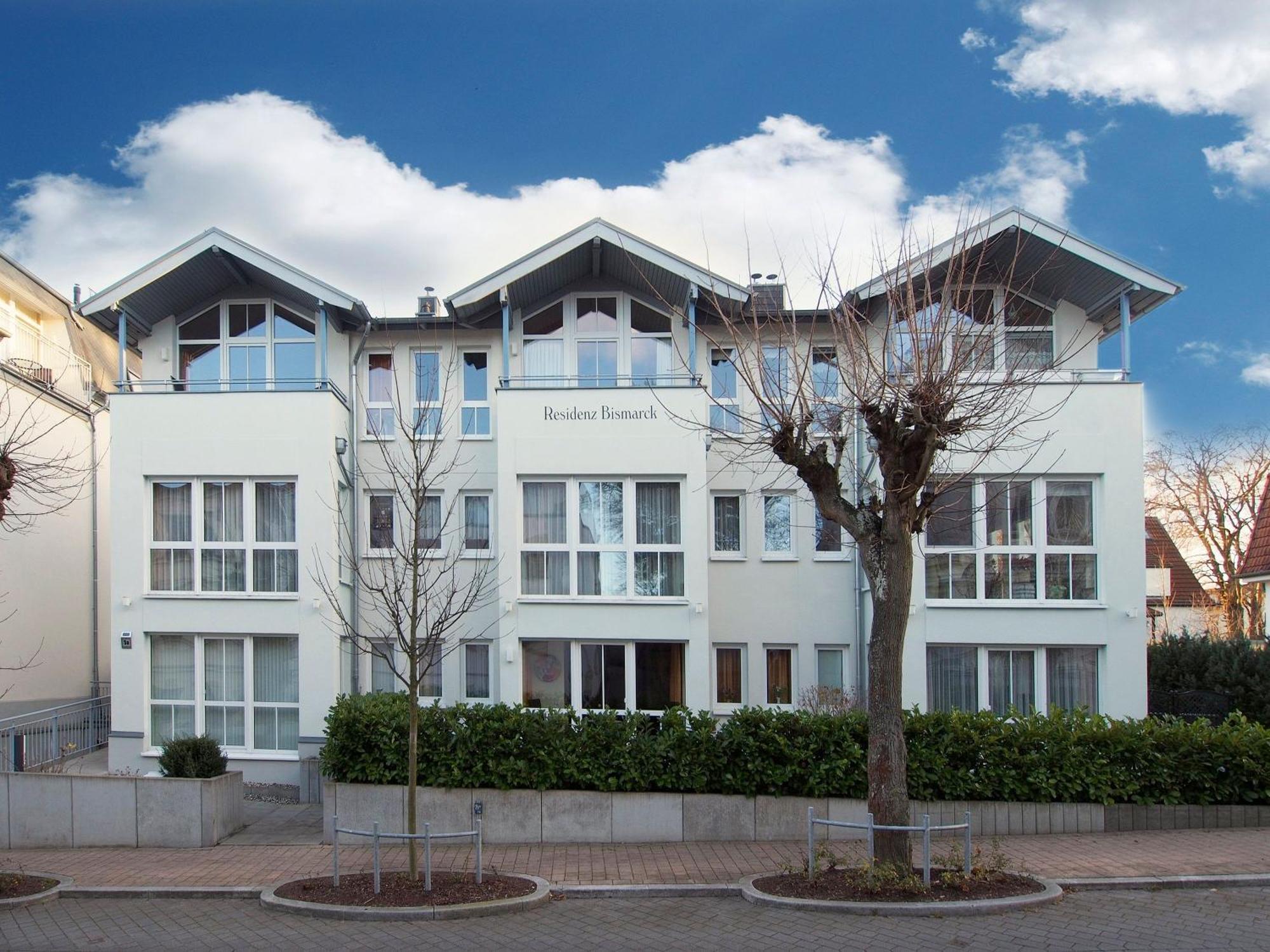 Ferienwohnung Residenz Bismarck Ostseebad Heringsdorf Exterior foto